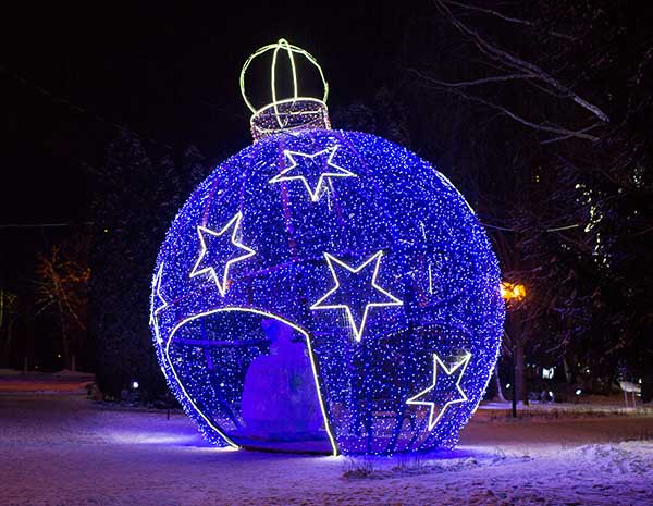 Новогодний декор в Иваново
